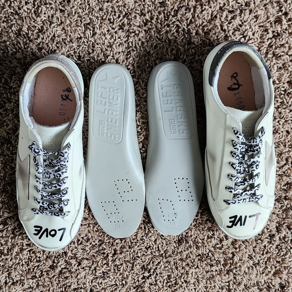 Golden Goose Super-Star Love print sneakers - Picture 8 of 14